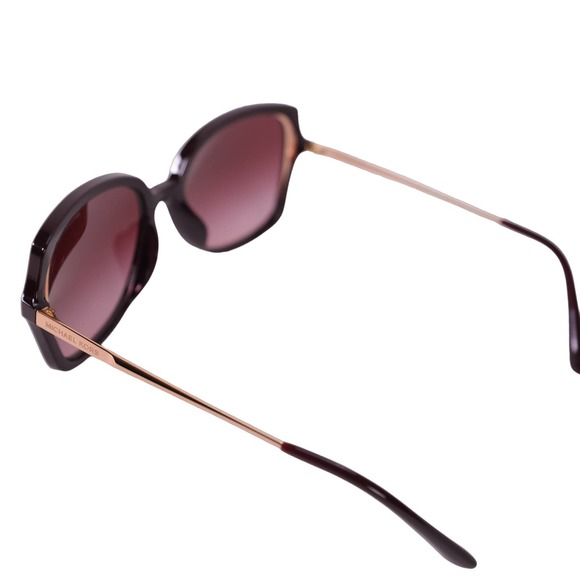 Michael Kors Interlaken Sunglasses - Cordovan Gradient - NWT - Picture 7 of 11